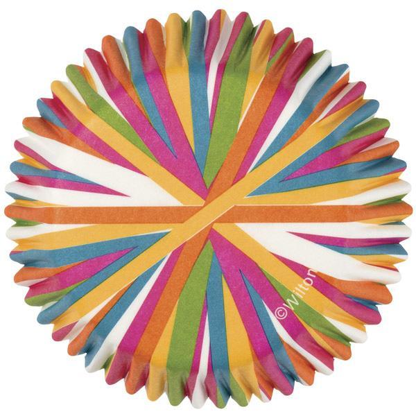 Buy Cake Supplies Baking Cups - Color Wheel 75/Pkg. sold at Party Expert