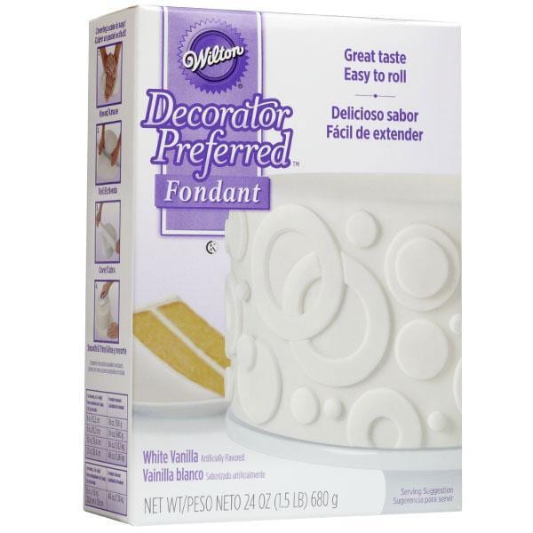 Buy Cake Supplies Decorator Fondant - White 24 oz sold at Party Expert