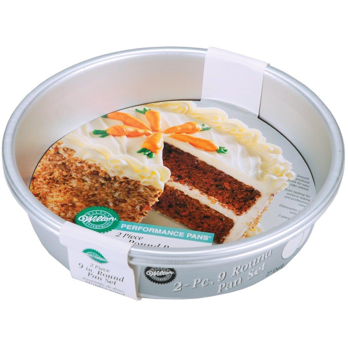 Buy Cake Supplies Deep Round Performance Pan 9 X 2 In. 2/Pkg. sold at Party Expert