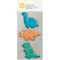 Buy Cake Supplies Dinosaur Cookie Cutter, 3 Count sold at Party Expert
