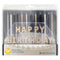 Buy Cake Supplies Metallic Happy Birthday Candle Set, 25 Count sold at Party Expert
