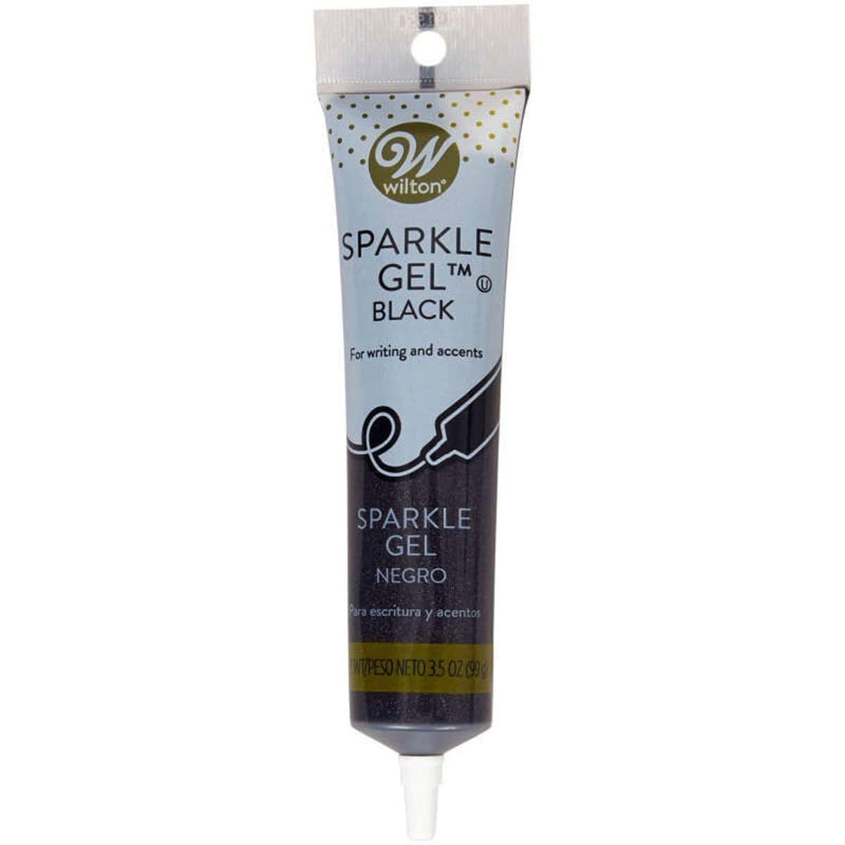Buy Cake Supplies Sparkle Gel - Black 3.5 oz sold at Party Expert