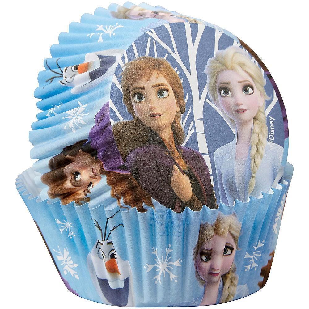 Buy Kids Birthday Frozen 2 baking cups, 50 per package sold at Party Expert