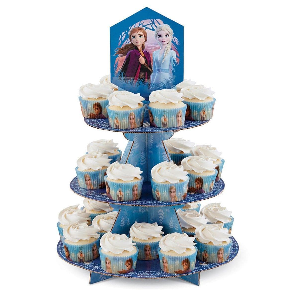 Buy Kids Birthday Frozen 2 cupcake stand sold at Party Expert