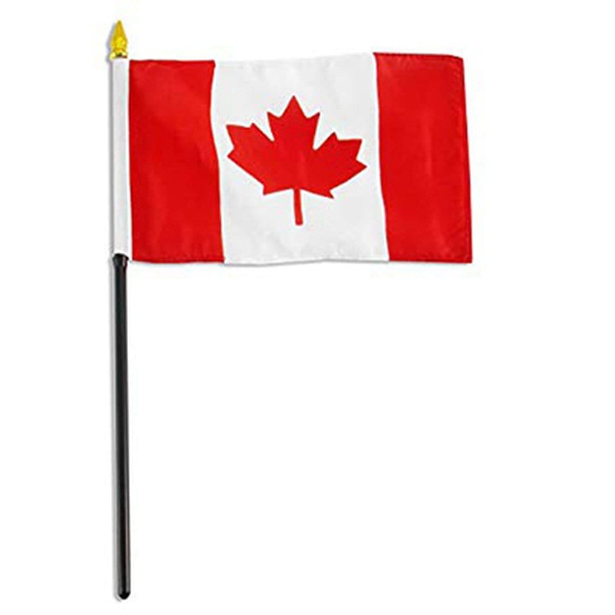 Buy Canada Day Canada - Flag 4 X 6 In. sold at Party Expert