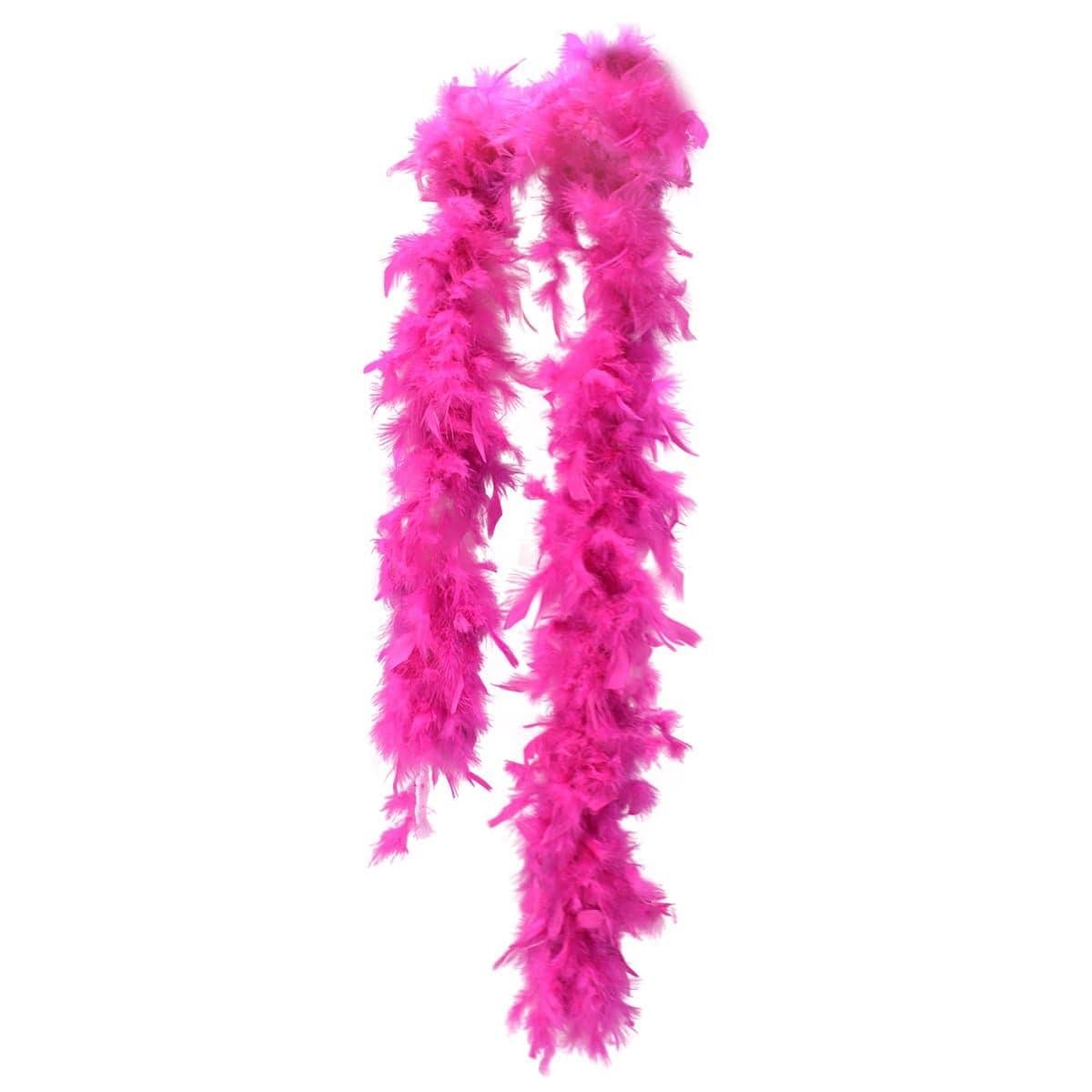 Buy Costume Accessories Pink feather boa sold at Party Expert