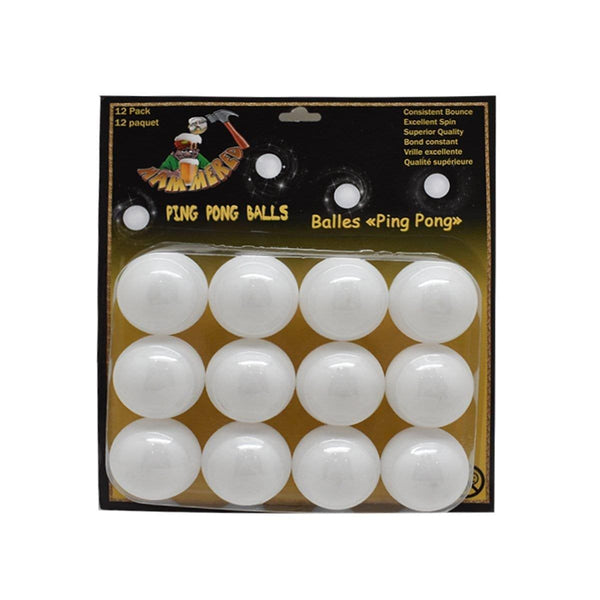 Ping Pong Balls, 12 Count – Party Expert