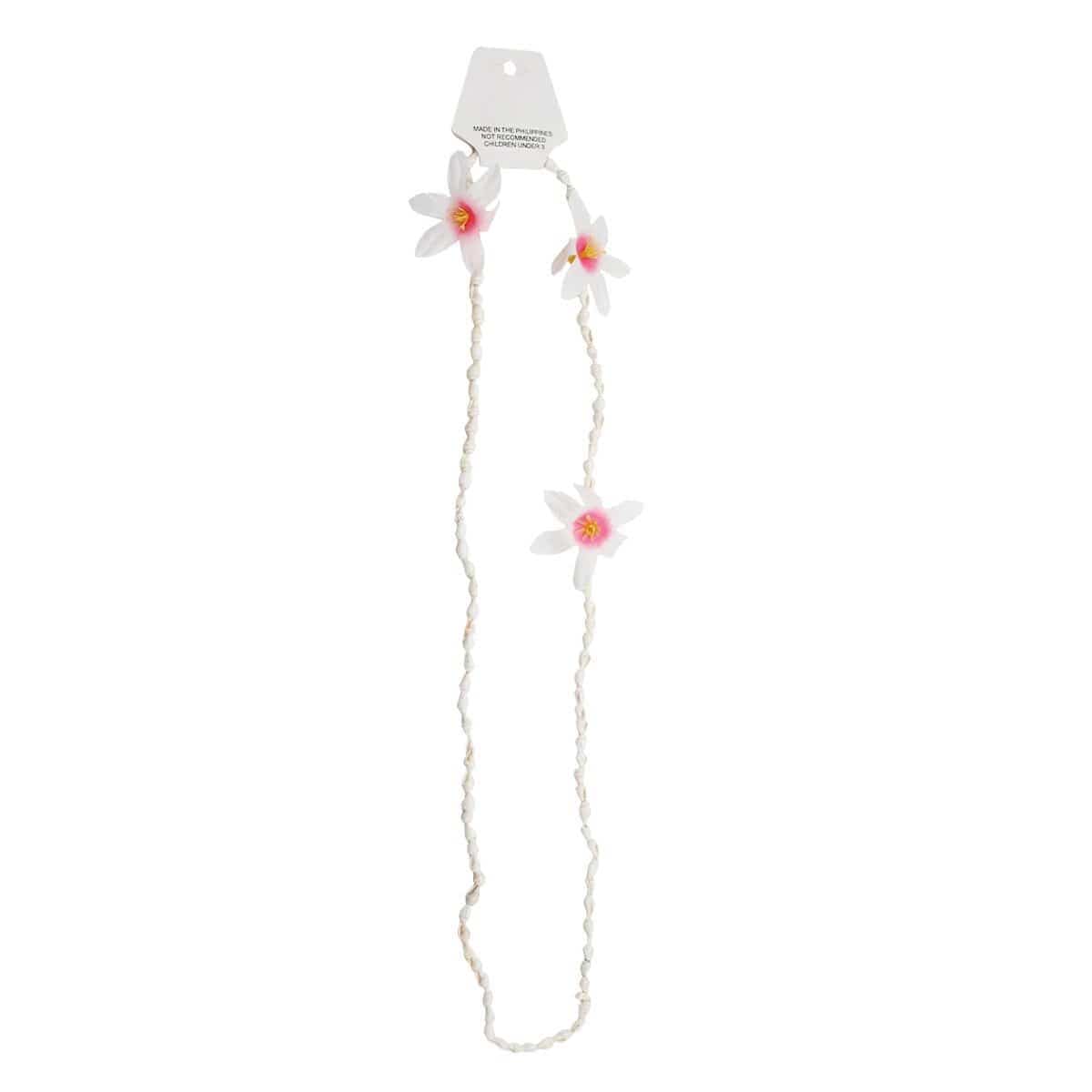Buy Theme Party Shell & Flower Necklace - Assortment sold at Party Expert