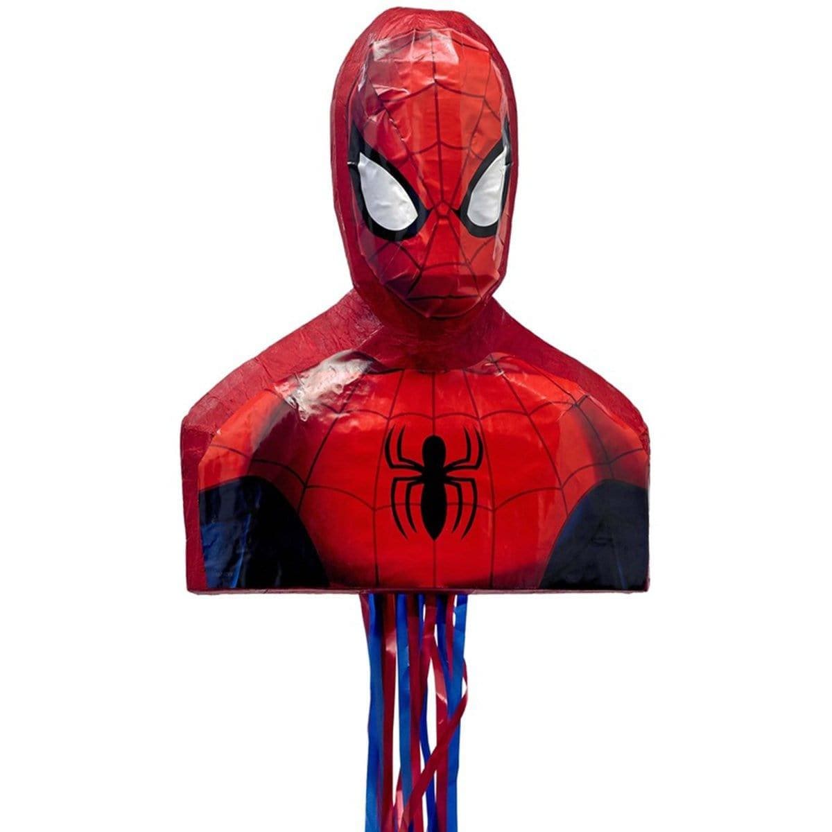Buy Pinatas Spiderman Head 3D Piñata sold at Party Expert