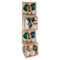 Yiwu PaiJing Import & Export Co., Ltd Baby Shower Kraft Paper Clear Balloon Boxes with "Baby" Letters, 4 Count