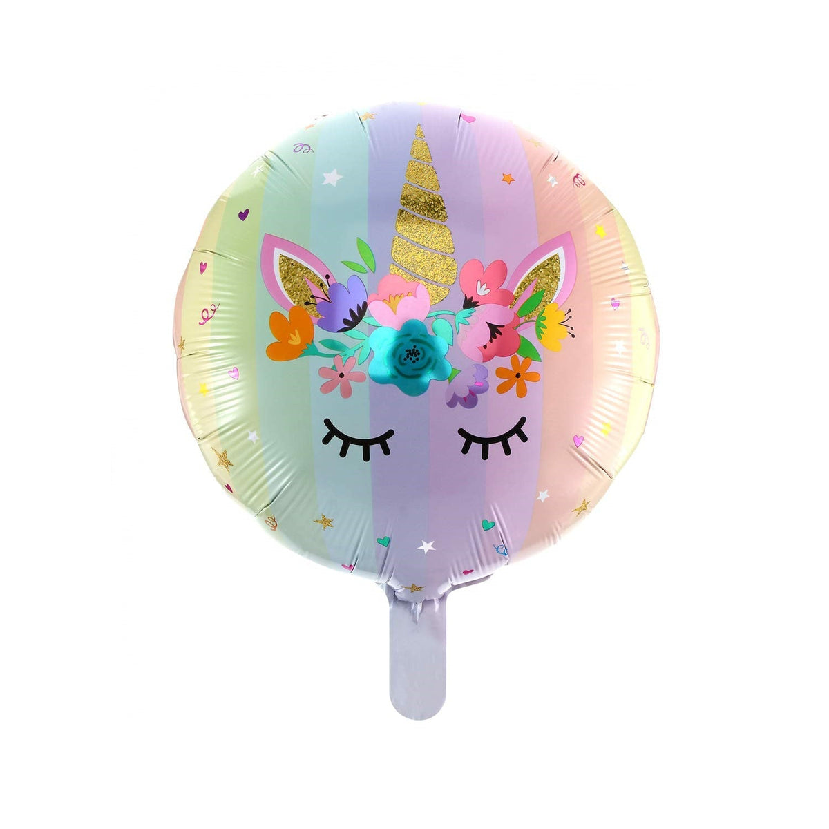 Yiwu PaiJing Import & Export Co., Ltd Balloons Pastel Unicorn Foil Balloon, 18 Inches 810077657263