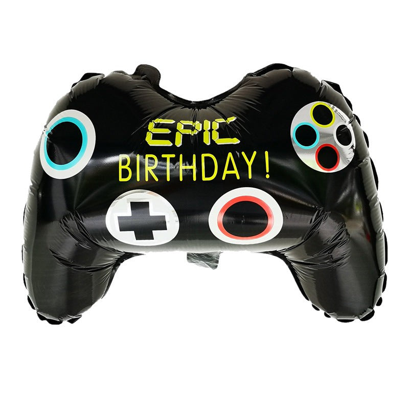 Yiwu PaiJing Import & Export Co., Ltd Balloons video game controller Supershape Foiul Balloon, 28 Inches 810077657331