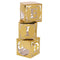 Yiwu PaiJing Import & Export Co., Ltd Eid Eid Celebration Gold Boxes with LED Lights, Set of 3 Boxes 810120710143