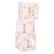 Yiwu PaiJing Import & Export Co., Ltd Eid Eid Celebration White Boxes with LED Lights, Set of 3 boxes 810120710136