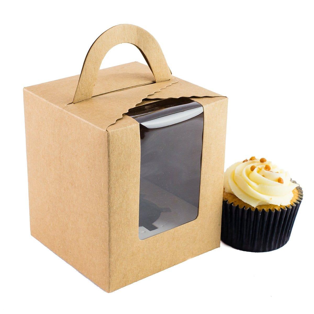 Buy Cake Supplies Kraft Individual Cupcake Boxes, 10 Count sold at Party Expert