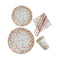 Buy Everyday Entertaining Lunch Napkins - Rose Gold Confetti - 16/Pk sold at Party Expert