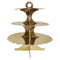 Buy cake Supplies Cake Stand 3 Tiers - Metallic Gold sold at Party Expert