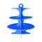 YIWU SANDY PAPER PRODUCTS CO., LTD Everyday Entertaining Cupcake Stand 3 Tiers, Royal Blue