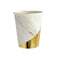 Buy everyday Entertaining Cups 9 Oz. - White Marble - 8/Pk sold at Party Expert