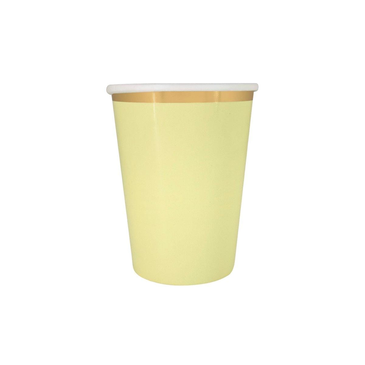 Cups Yellow, 9 Oz, 8 Count | Party Expert