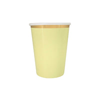 YIWU SANDY PAPER PRODUCTS CO., LTD Everyday Entertaining Cups Yellow, 9 Oz, 8 Count