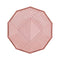 YIWU SANDY PAPER PRODUCTS CO., LTD Everyday Entertaining Hexagone Marble Rose Gold Plates, 7 Inches, 8 Count