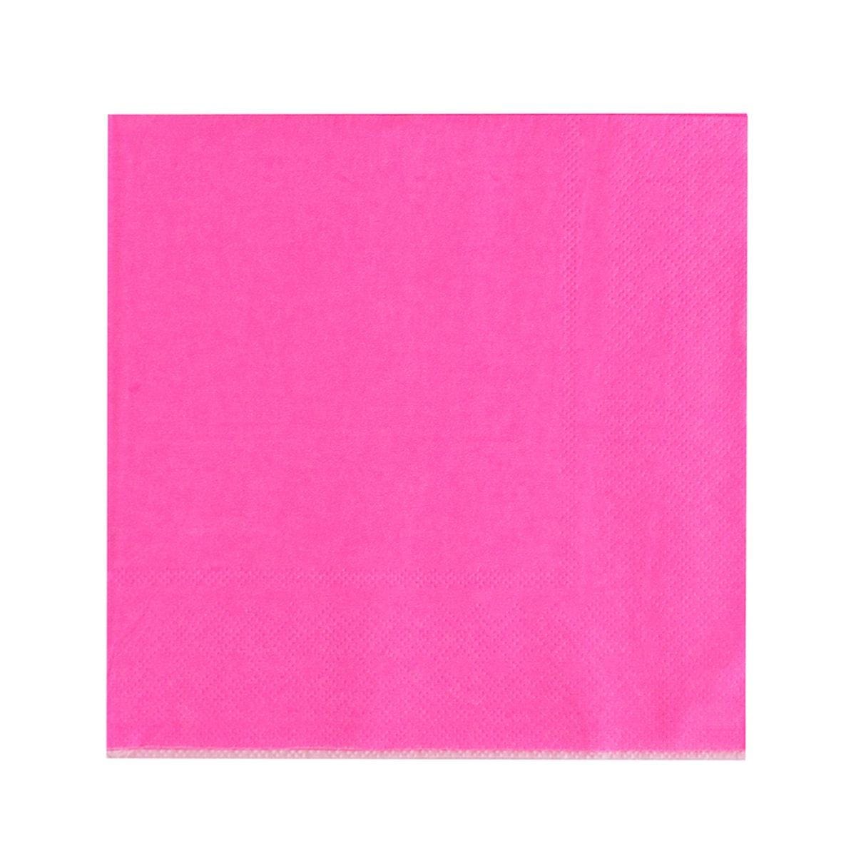 YIWU SANDY PAPER PRODUCTS CO., LTD Everyday Entertaining Hot Pink Lunch Napkins, 16 Count