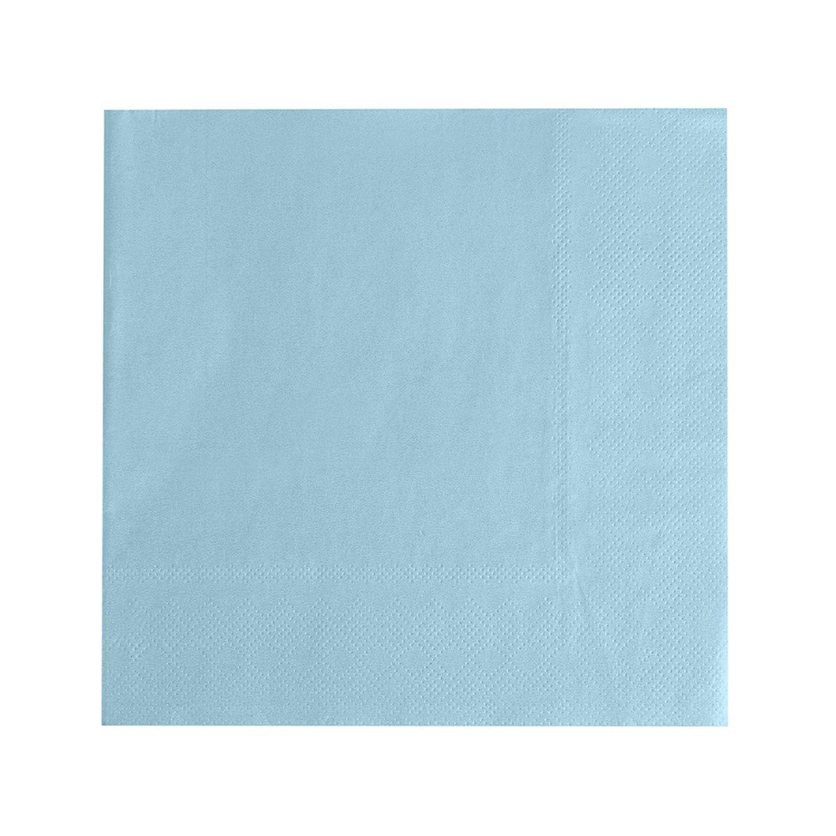 YIWU SANDY PAPER PRODUCTS CO., LTD Everyday Entertaining Light blue Lunch Napkins, 16 Count