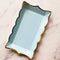 YIWU SANDY PAPER PRODUCTS CO., LTD Everyday Entertaining Light Blue Rectangular Trays, 9 Inches, 4 Count 810064196959