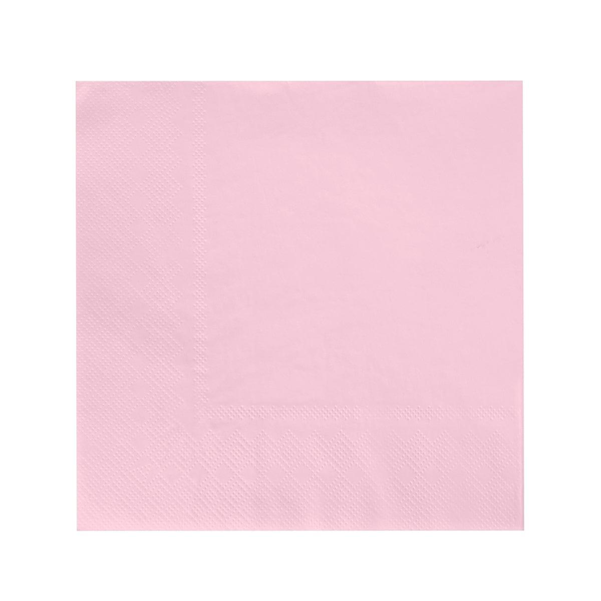YIWU SANDY PAPER PRODUCTS CO., LTD Everyday Entertaining Light Pink Lunch Napkins, 16 Count