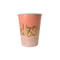 YIWU SANDY PAPER PRODUCTS CO., LTD Everyday Entertaining Ombre Coral Cups, 9 Oz, 8 Count