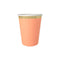 YIWU SANDY PAPER PRODUCTS CO., LTD Everyday Entertaining Orange Cups, 9 Oz, 8 Count