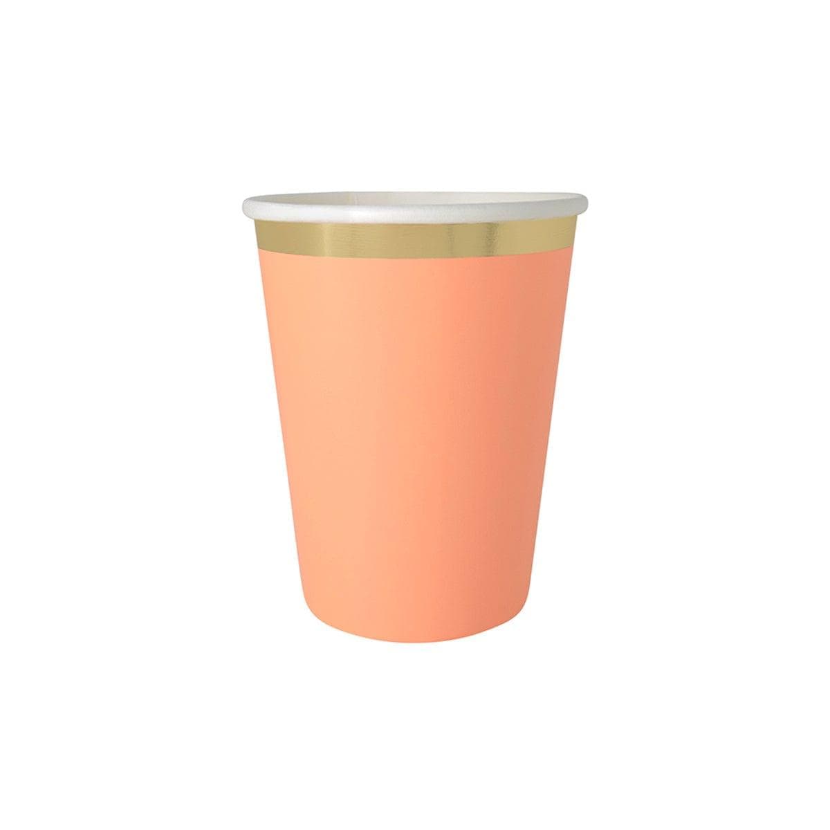 YIWU SANDY PAPER PRODUCTS CO., LTD Everyday Entertaining Orange Cups, 9 Oz, 8 Count