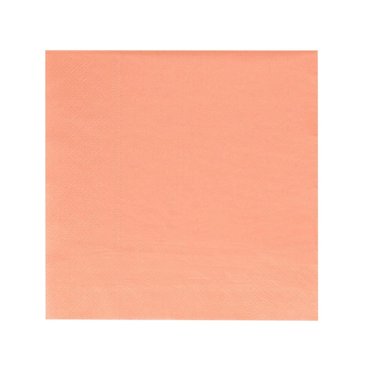 YIWU SANDY PAPER PRODUCTS CO., LTD Everyday Entertaining Orange Lunch Napkins, 16 Count