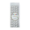 YIWU SANDY PAPER PRODUCTS CO., LTD Everyday Entertaining Paper Straws - Silver And White - 24/Pk