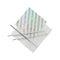 YIWU SANDY PAPER PRODUCTS CO., LTD Everyday Entertaining Paper Straws - Silver And White - 24/Pk