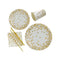 Buy Everyday Entertaining Plates 7'' - Confetti Gold - 8/Pk sold at Party Expert
