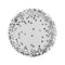Buy Everyday Entertaining Plates 7'' - Silver Confetti - 8/Pk sold at Party Expert