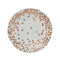 Buy Everyday Entertaining Plates 9'' - Rose Gold Confetti - 8/Pk | Party Expert sold at Party Expert