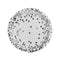 Buy Everyday Entertaining Plates 9'' - Silver Confetti - 8/Pk sold at Party Expert